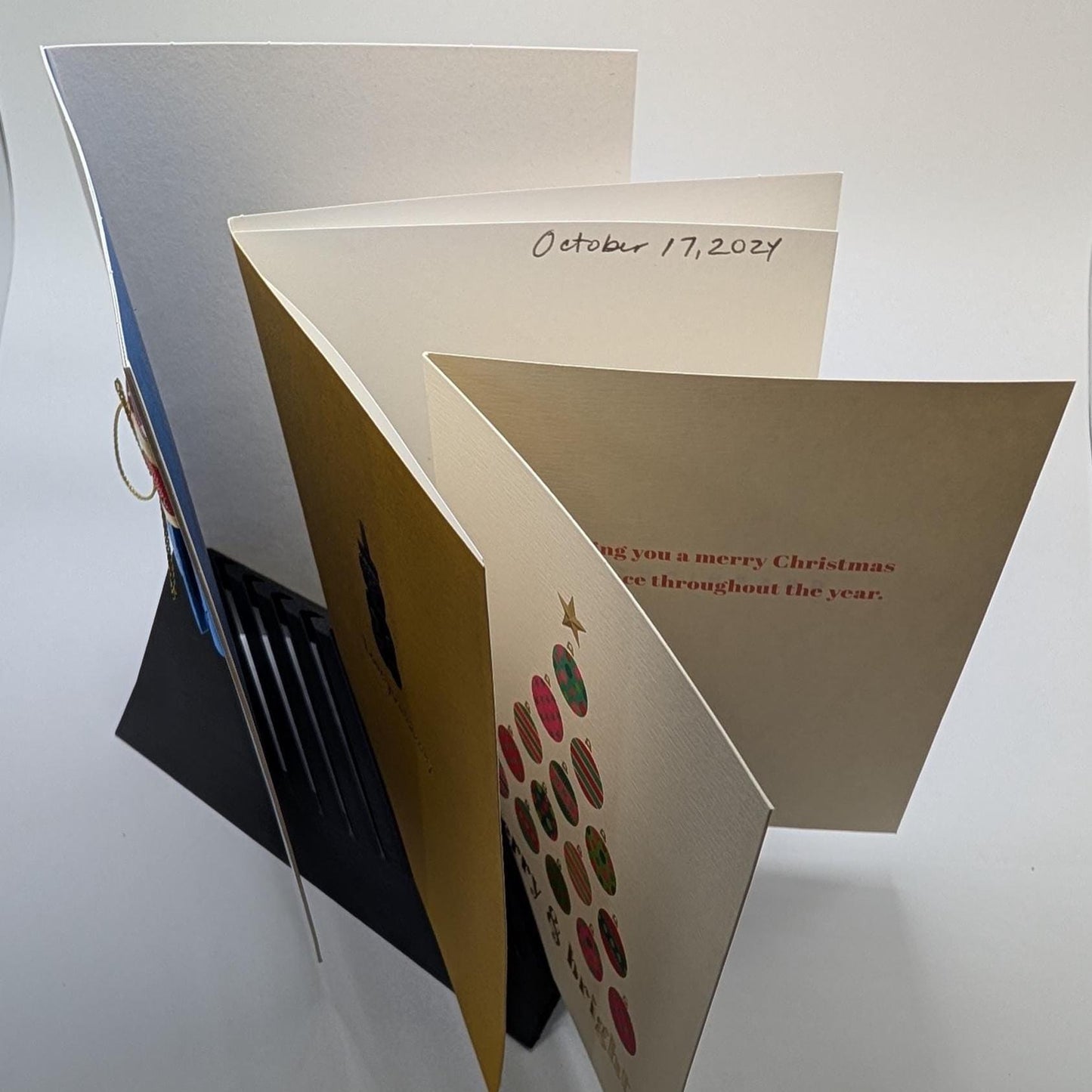 Modern Greeting Card and Photo Stand