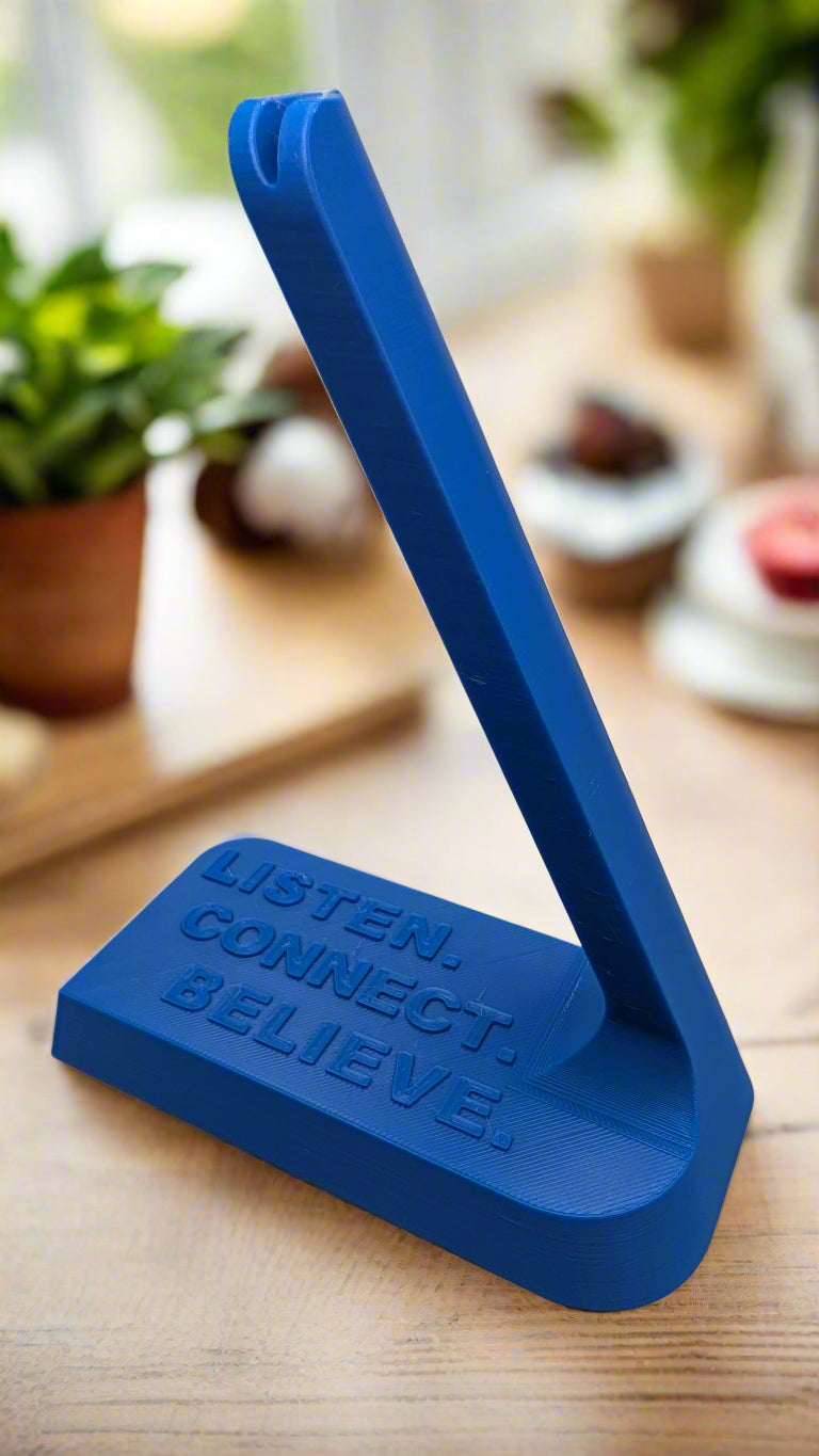 Blue Shokz headphone charging stand product shot